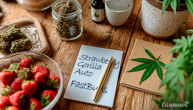 Гроурепорт Strawberry Gorilla Auto fem от FastBuds