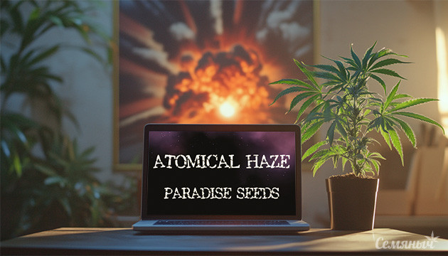 Гроурепорт сорта Atomical Haze fem от Paradise Seeds